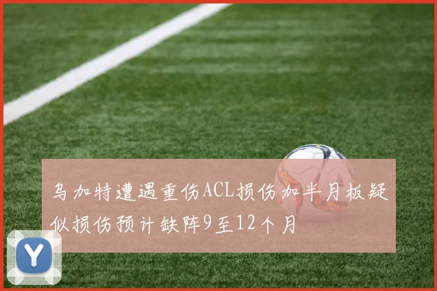乌加特遭遇重伤ACL损伤加半月板疑似损伤预计缺阵9至12个月